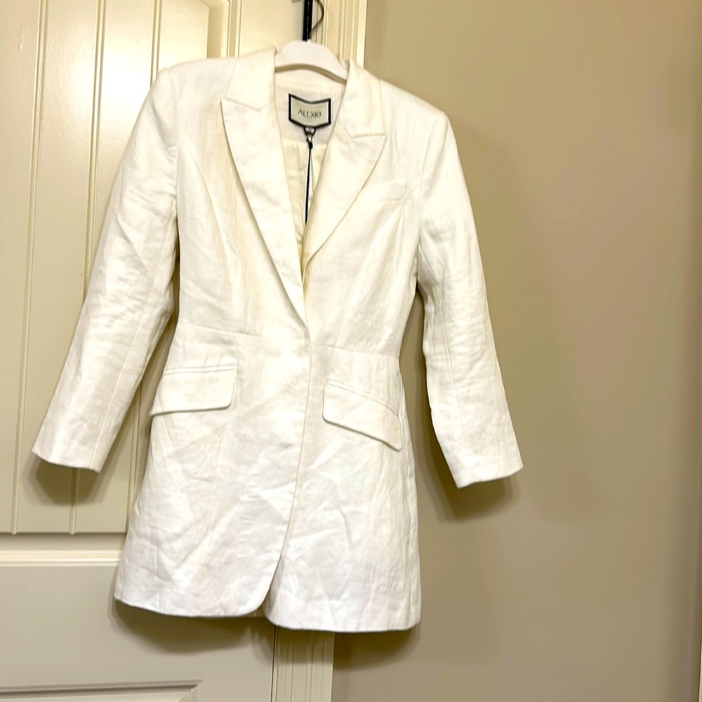 Beautiful white Tuxedo Dress